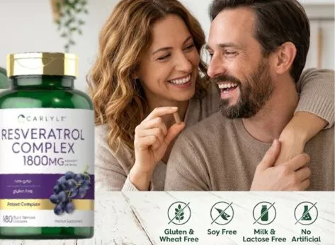 Carlyle Resveratrol Complex - 180 Capsules